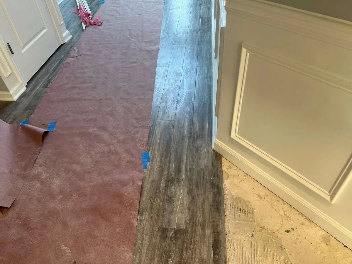 Completed marble shower restoration in Skidaway Island